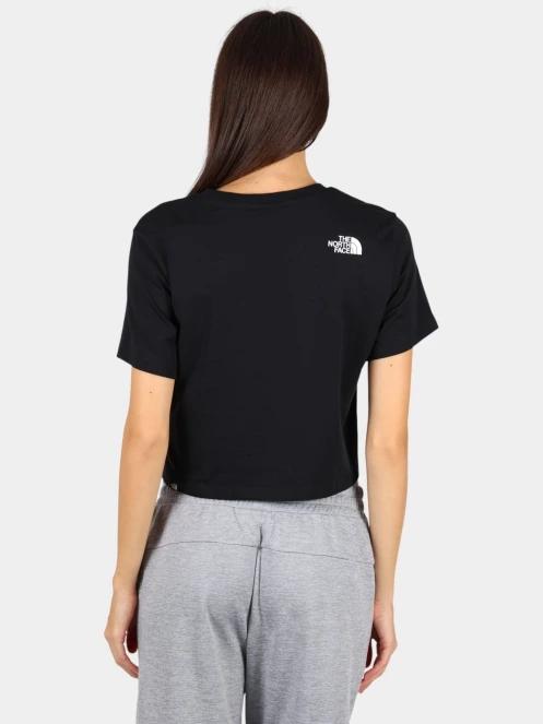 The North Face W Ss Easy Relaxed Cropped Tee női rövid ujjú póló fekete színben 4