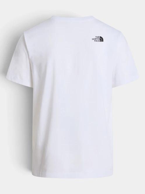 The North Face M Evolution Half Dome Regular Short Slee férfi rövid ujjú póló fehér színben 3