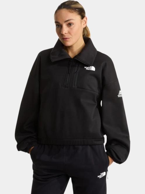 The North Face W Ma Fleece Interest 1/4 Zip női pulóver fekete színben 2