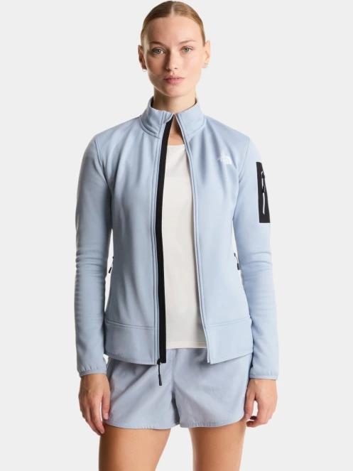 The North Face W Mistyescape Fleece női polár pulóver világoskék színben 5