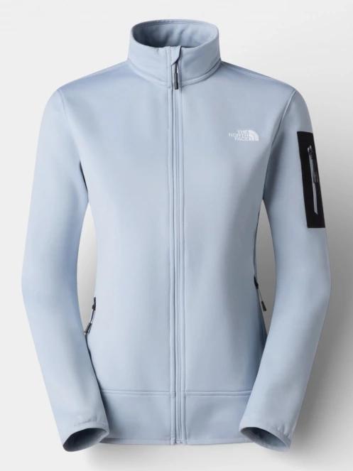 The North Face W Mistyescape Fleece női polár pulóver világoskék színben 7