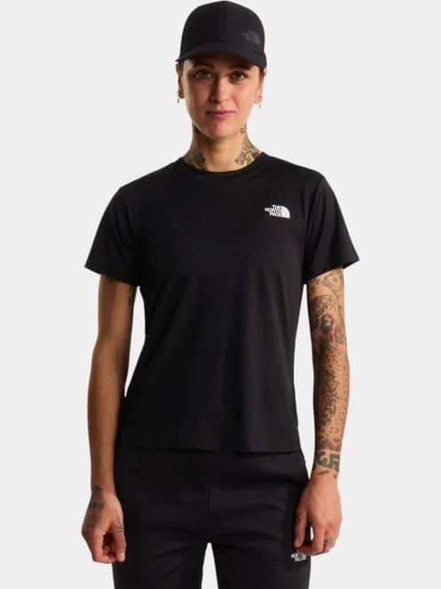 The North Face W Flex Short Sleeves Reg Tee női rövid ujjú sport póló fekete színben 2