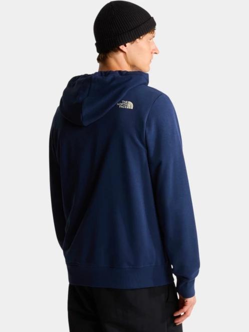 The North Face M Drew Peak Light Regular Hoodie férfi kapucnis pulóver sötétkék színben 4