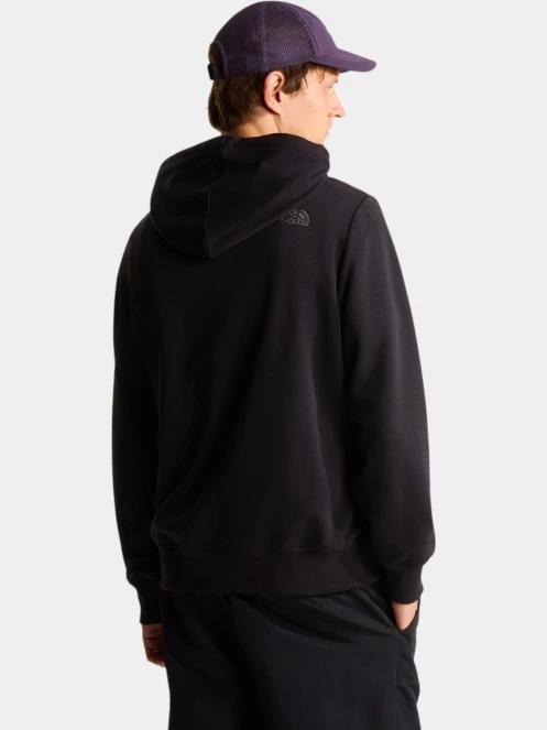 The North Face M Drew Peak Light Regular Hoodie férfi kapucnis pulóver fekete színben 4
