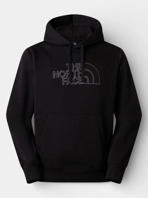 The North Face M Drew Peak Light Regular Hoodie férfi kapucnis pulóver fekete színben 6