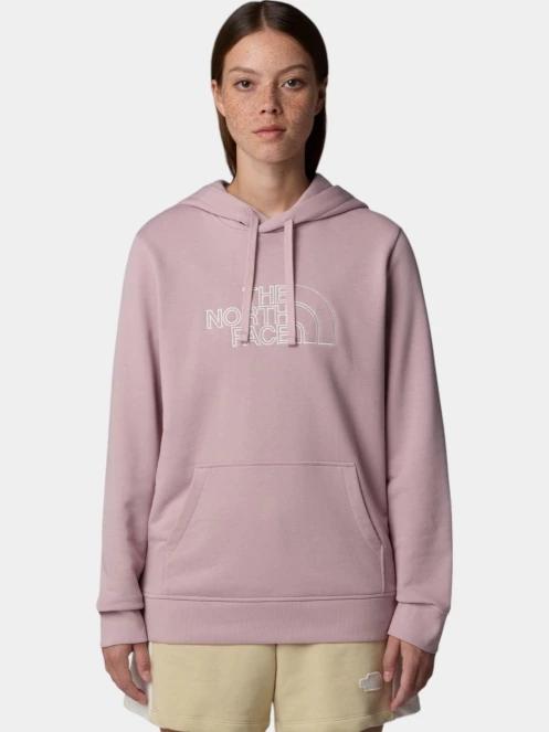 The North Face W Drew Peak Light Hoodie női kapucnis pulóver rózsaszín színben 2