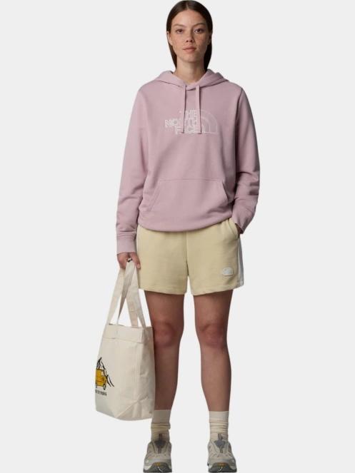 The North Face W Drew Peak Light Hoodie női kapucnis pulóver rózsaszín színben 4