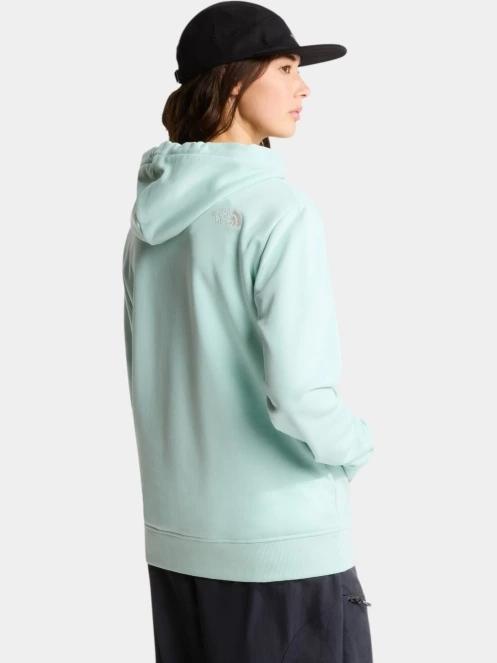 The North Face W Drew Peak Light Regular Hoodie női kapucnis pulóver világoskék színben 4