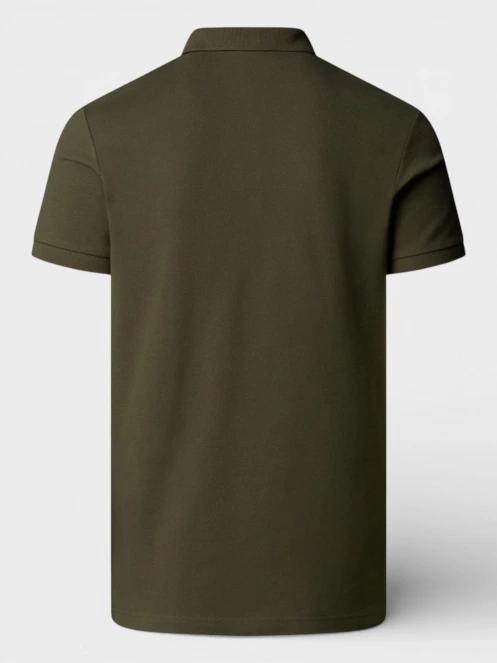 The North Face M Premium Slim Polo férfi galléros póló oliva színben 7