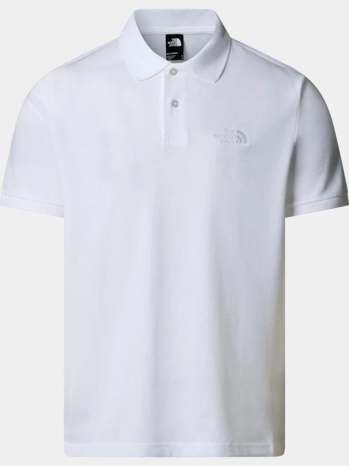 The North Face M Essential Regular Polo férfi galléros póló fehér színben 5