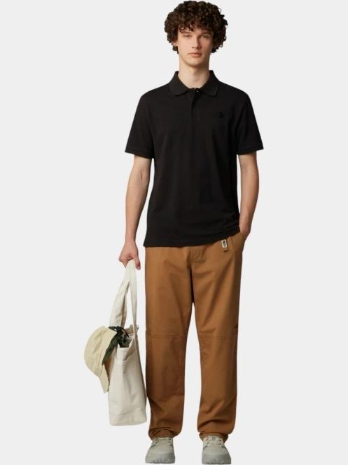 The North Face M Essential Regular Polo férfi galléros póló fekete színben 4