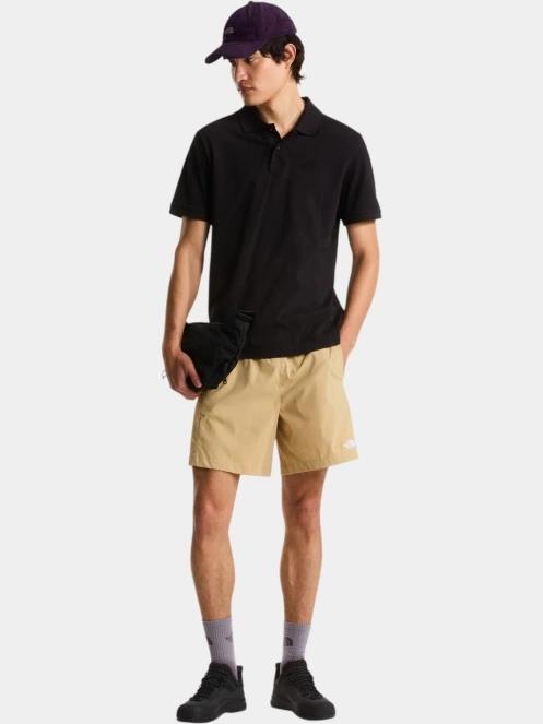 The North Face M Essential Regular Polo férfi galléros póló fekete színben 4