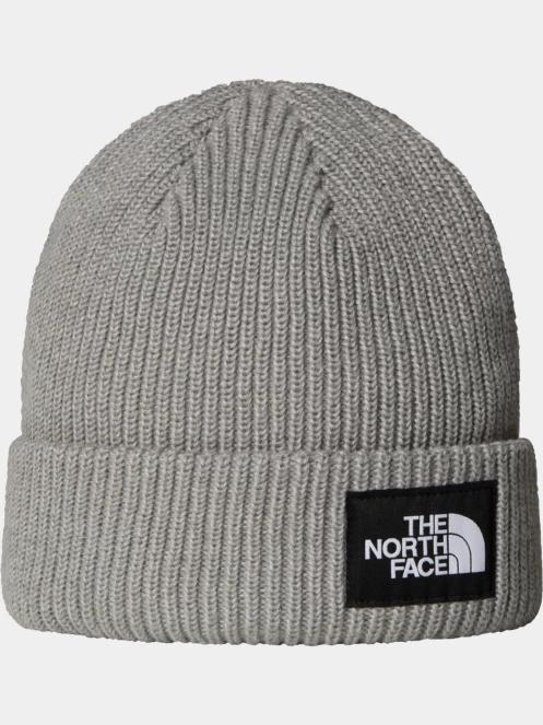 The North Face Salty Lined Beanie kötött sapka szürke színben 2