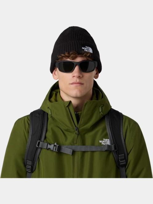 The North Face Salty Lined Beanie kötött sapka fekete színben 5