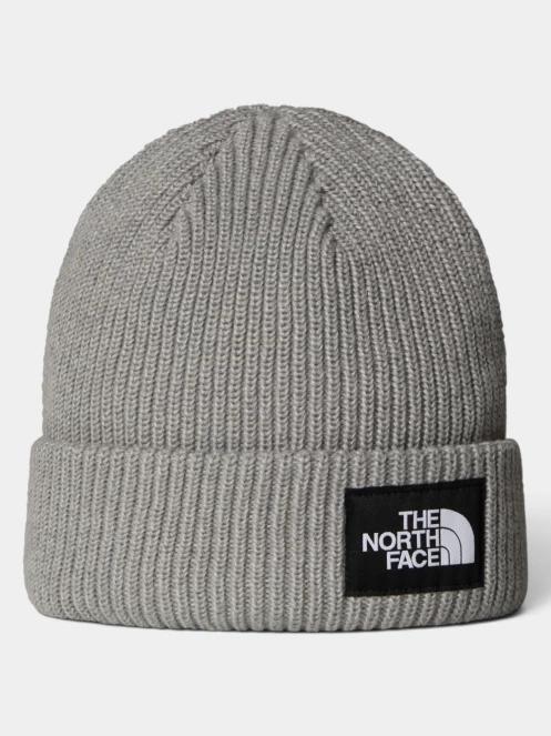 The North Face Salty Lined Beanie kötött sapka szürke színben 2
