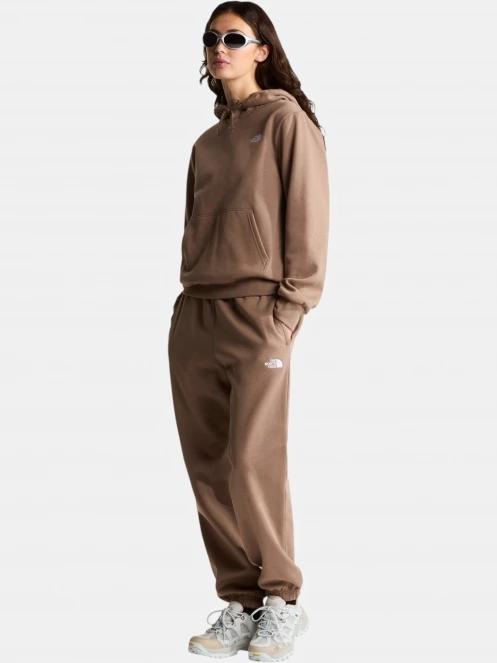 The North Face W Evolution Simple Dome Regular Hoodie női kapucnis pulóver barna színben 4