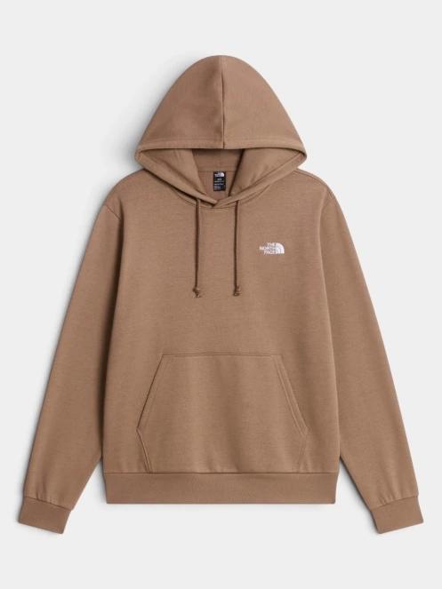The North Face W Evolution Simple Dome Regular Hoodie női kapucnis pulóver barna színben 5