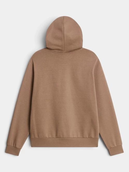The North Face W Evolution Simple Dome Regular Hoodie női kapucnis pulóver barna színben 6