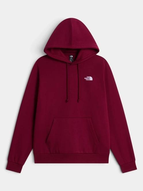 The North Face W Evolution Simple Dome Regular Hoodie női kapucnis pulóver bordó színben 2