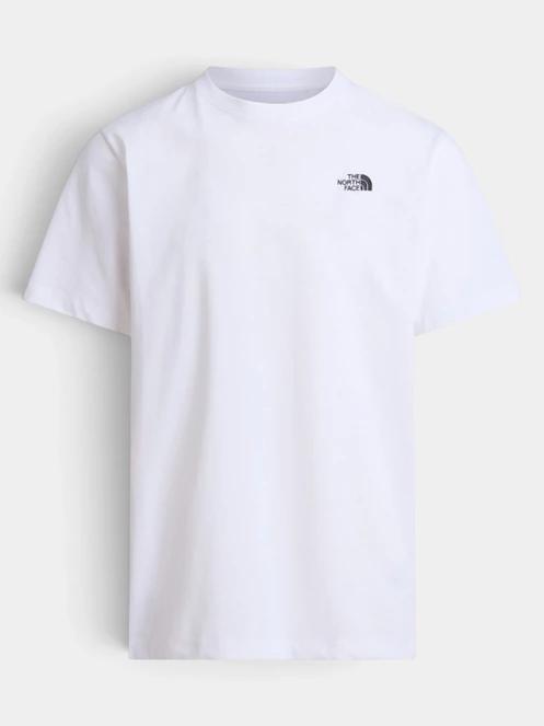 The North Face M Evolution Simple Dome Regular Short Sl férfi rövid ujjú póló fehér színben 2