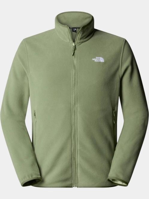 The North Face M Glacier Fleece Jacket férfi polár pulóver zöld színben 6