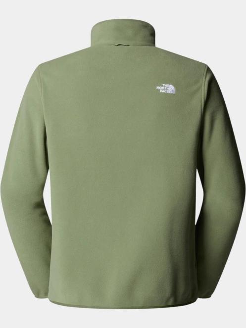 The North Face M Glacier Fleece Jacket férfi polár pulóver zöld színben 7