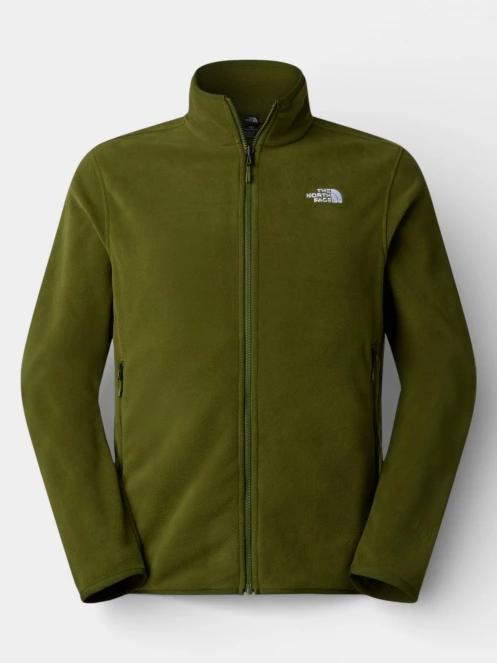 The North Face M Glacier Fleece Jacket férfi polár pulóver oliva színben 7