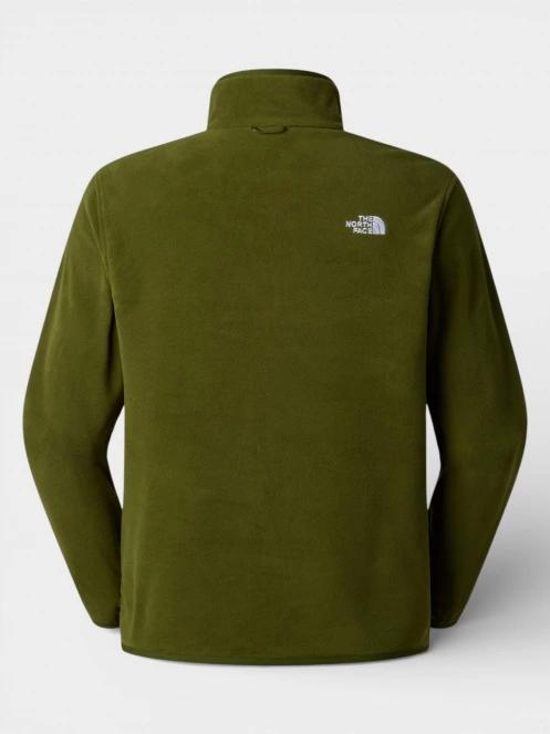 The North Face M Glacier Fleece Jacket férfi polár pulóver oliva színben 8