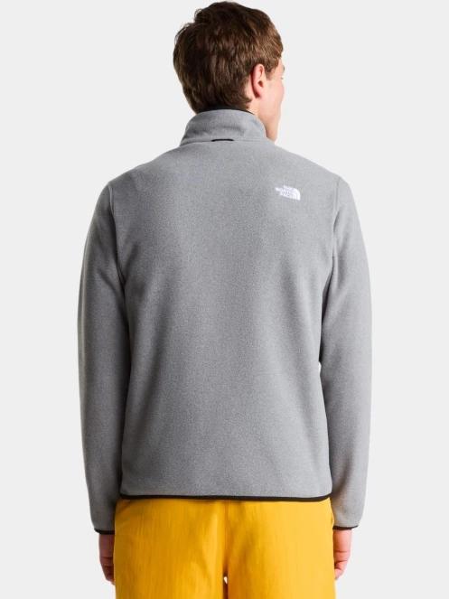 The North Face M Glacier Fleece Jacket férfi polár pulóver szürke színben 3