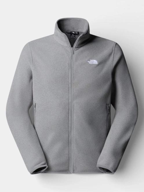 The North Face M Glacier Fleece Jacket férfi polár pulóver szürke színben 6