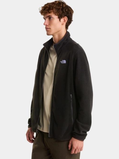 The North Face M Glacier Fleece Jacket férfi polár pulóver fekete színben 3