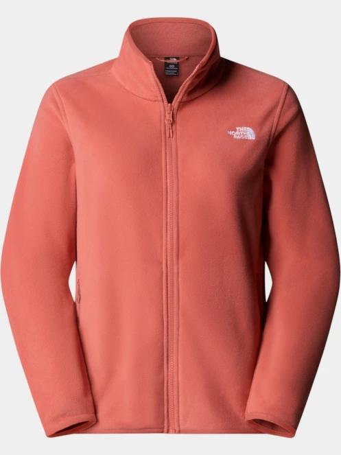 The North Face W Glacier Fleece Jacket női polár pulóver piros színben 6