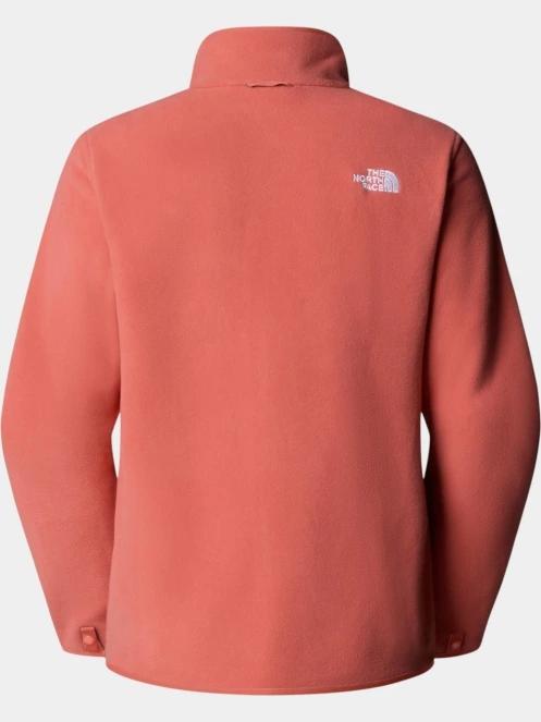 The North Face W Glacier Fleece Jacket női polár pulóver piros színben 7