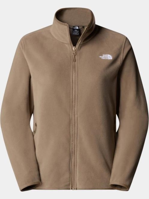 The North Face W Glacier Fleece Jacket női polár pulóver barna színben 6