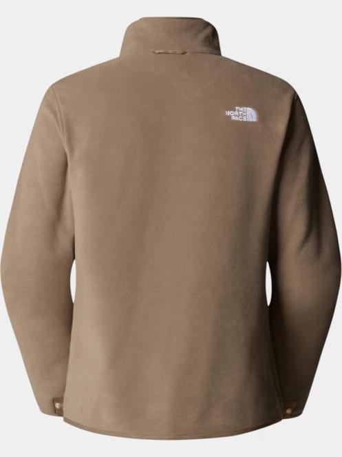 The North Face W Glacier Fleece Jacket női polár pulóver barna színben 7