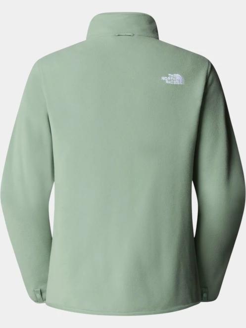 The North Face W Glacier Fleece Jacket női polár pulóver zöld színben 7