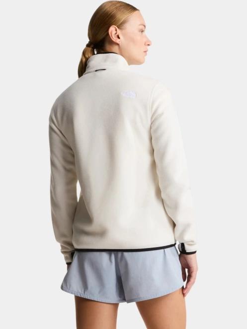 The North Face W Glacier Fleece Jacket női polár pulóver fehér színben 4