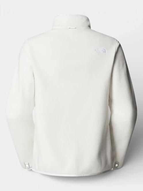 The North Face W Glacier Fleece Jacket női polár pulóver fehér színben 7