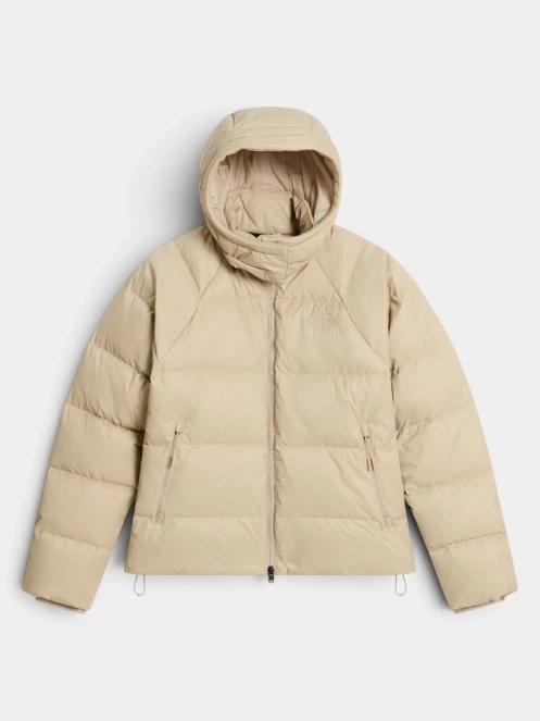 The North Face W Hydrenalite City Down Hooded Jacket női pehelykabát homok színben 6