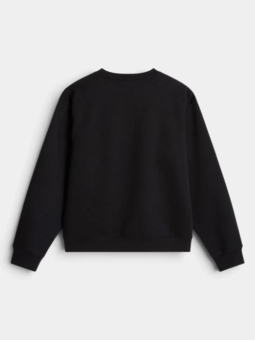 The North Face M Tnf Essential Simple Dome Relaxed Crew férfi pulóver fekete színben 6