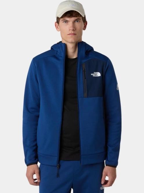 The North Face M Mountain Athletics Fleece Full Zip Jac férfi polár pulóver kék színben 5