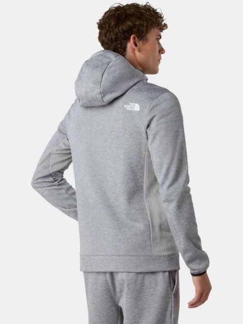 The North Face M Mountain Athletics Fleece Full Zip Jac férfi polár pulóver szürke színben 4