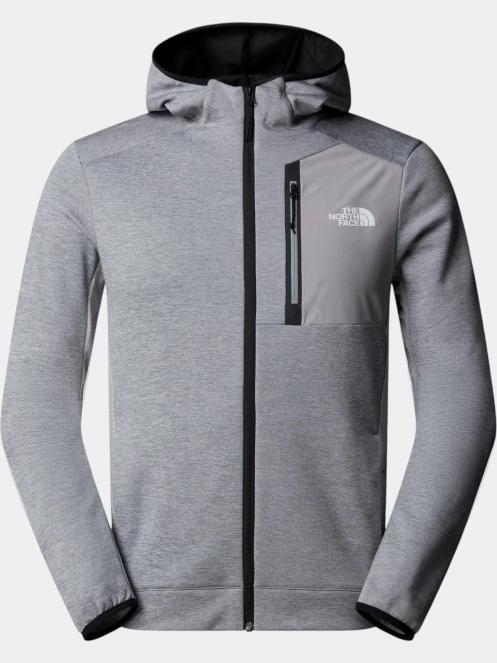 The North Face M Mountain Athletics Fleece Full Zip Jac férfi polár pulóver szürke színben 6