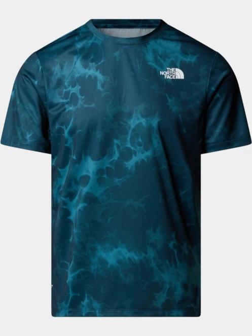 The North Face M 24/7 Short Sleeves Regular Tee-Print férfi rövid ujjú sport póló kék színben 5