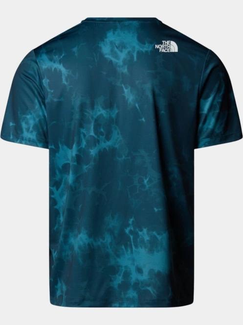 The North Face M 24/7 Short Sleeves Regular Tee-Print férfi rövid ujjú sport póló kék színben 6