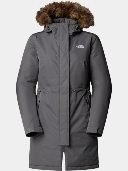 The North Face W Zaneck Parka női télikabát szürke színben 6