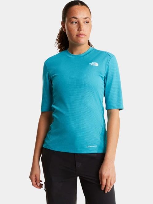 The North Face W Shadow Short Sleeve T-Shirt női rövid ujjú sport póló kék színben 2