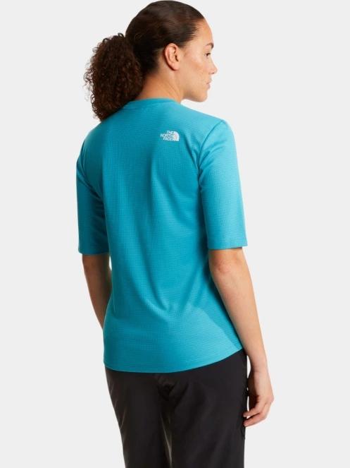 The North Face W Shadow Short Sleeve T-Shirt női rövid ujjú sport póló kék színben 4