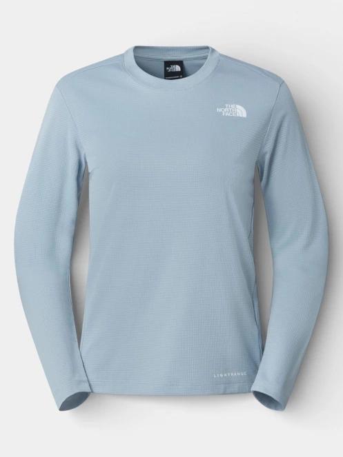The North Face W Shadow Long Sleeve T-Shirt női hosszú ujjú sport póló világoskék színben 6