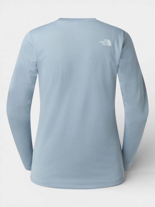 The North Face W Shadow Long Sleeve T-Shirt női hosszú ujjú sport póló világoskék színben 7